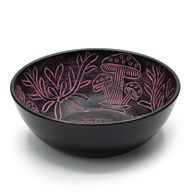Aluminum Singing Bowl - Magic Mushroom - Pink (20cm)