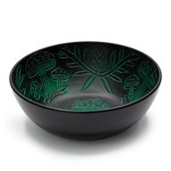 Aluminum Singing Bowl - Magic Mushroom - Green (20cm)