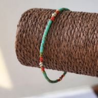 Nepalese Extra Fine Gem Bracelet - Turquoise Beads