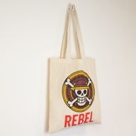 Nomad Sari Iconic Basic Tote Bag - REBEL - Natural 4oz
