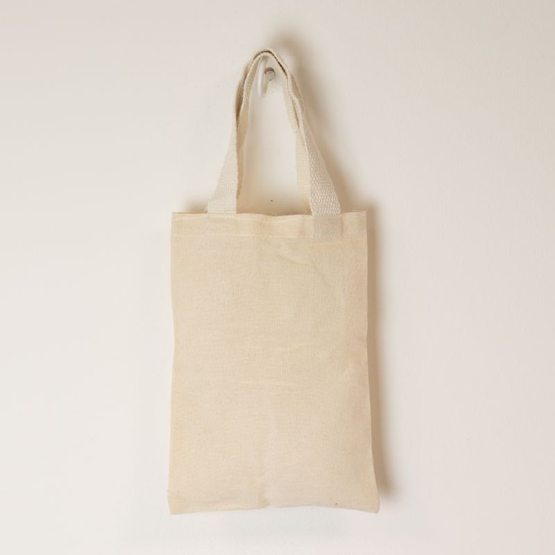 Nomad Sari Iconic Mini Gift Tote Bag - Unprinted- (25x18cm) - Natural 4oz