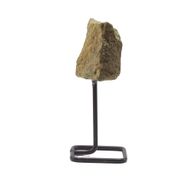 Mineral Specimen on Metal Stand - Epidote
