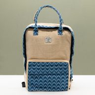 Large Kathmandu Backpack - Dhaka Design (39x28x13cm)