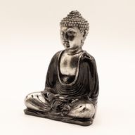 Black & Grey Buddha - Medium
