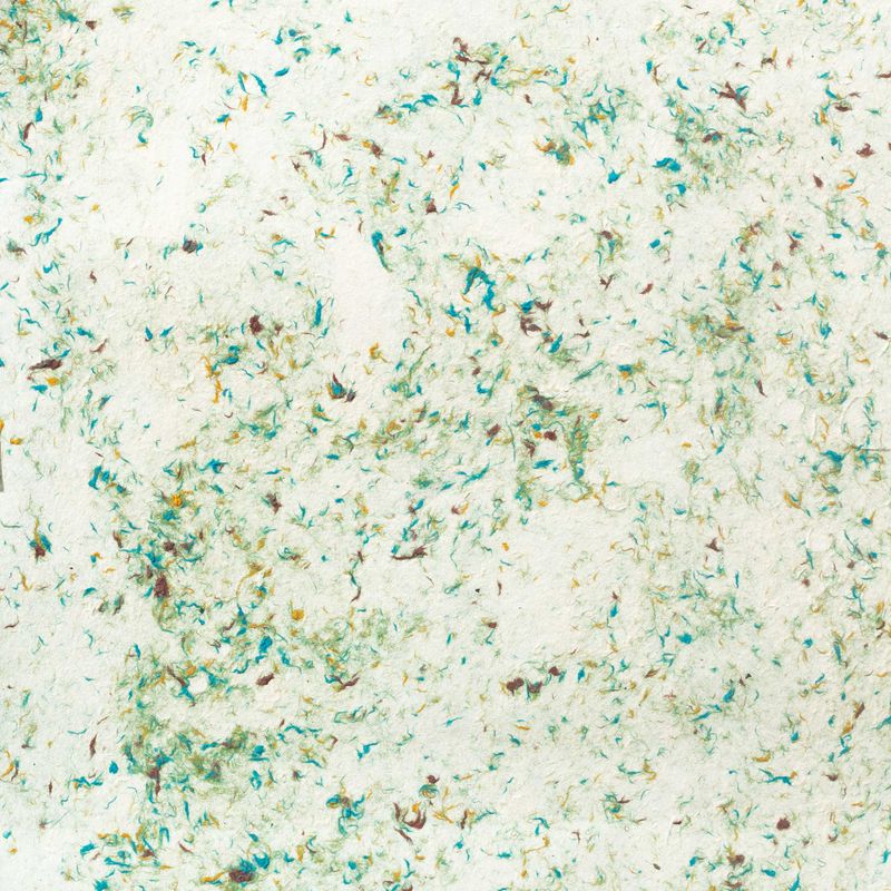 Lokta Craft / Wrapping Paper (51x76cm) - Green Cotton