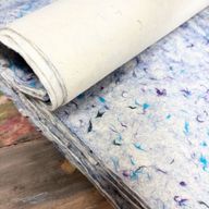 Lokta Craft / Wrapping Paper (51x76cm) - Blue Cotton