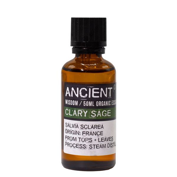 Clary Sage Organic Essential Oil 50ml