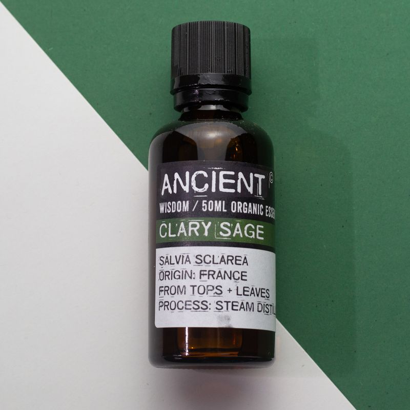 Clary Sage Organic Essential Oil 50ml
