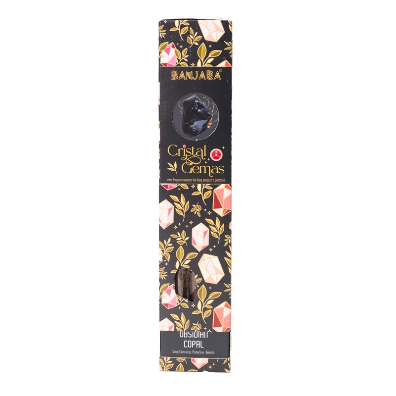 Banjara Cristal Gemas - Obsidian Copal