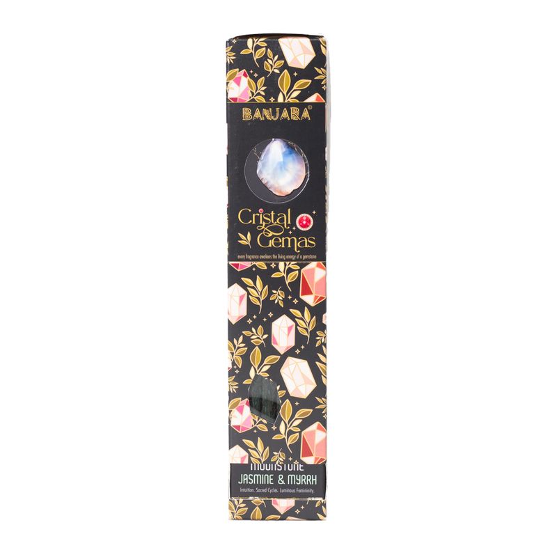 Banjara Cristal Gemas - Moonstone Jasmine & Myrrh