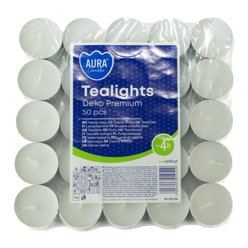 Unscented Tealight  (4hr)