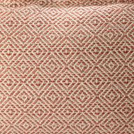 Classic Cushion Cover - Burgundy Squares- 30x50cm - Lumber Style