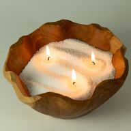 Fragranced Candle Sand - Dusty Rose - Maison de Roses - 300g