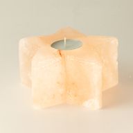 Salt Candle Holder - Star