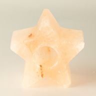Salt Candle Holder - Star