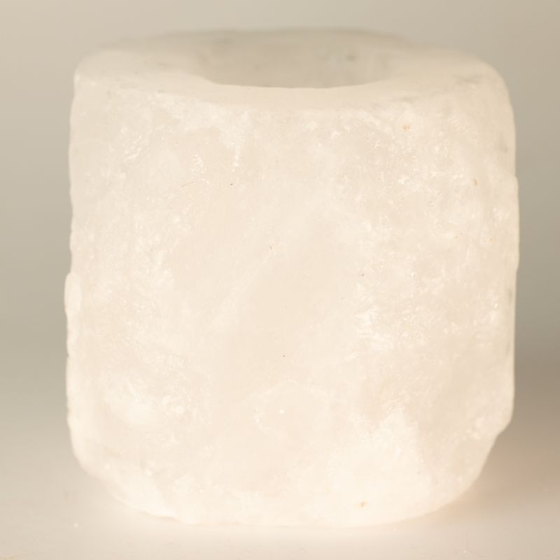 Crystal Rock Himalayan Salt Candle Holder 600-800g