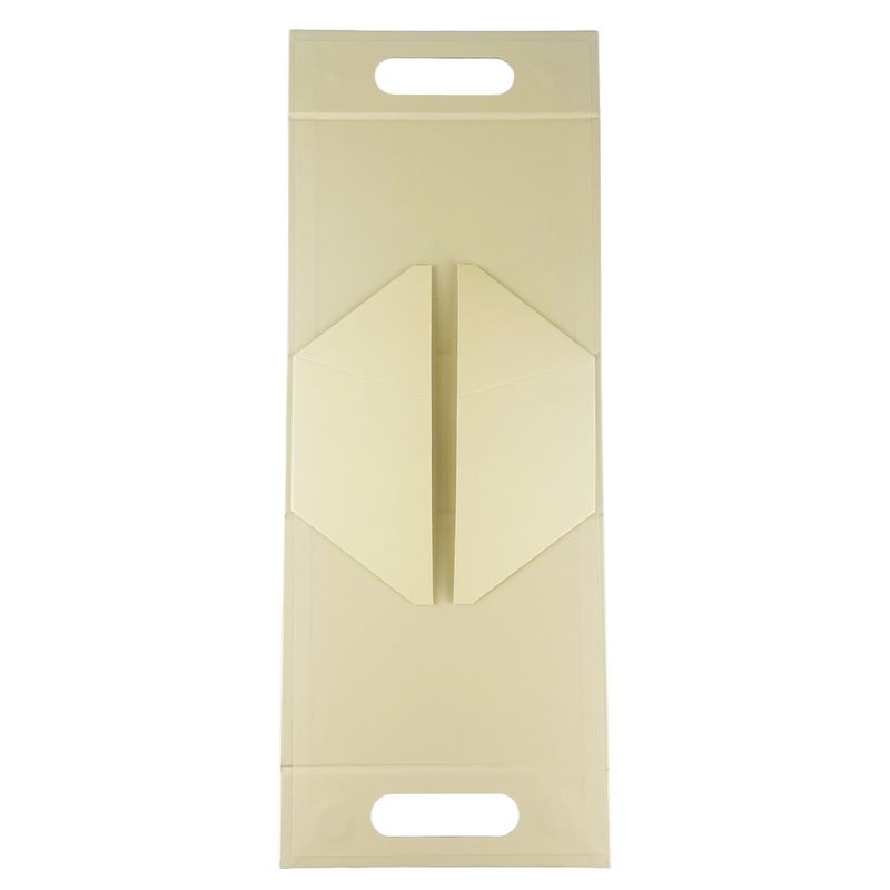 Flat Pack Gift Box - Hand Box  (20x10x20cm) - Ivory