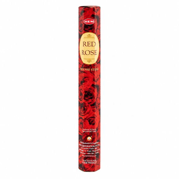 HEM Hexagonal Incense - Red Rose