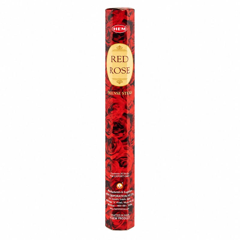 HEM Hexaganal Incence - Red Rose