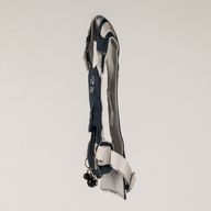 PAW - S (4-8Kg) Dog Step-in Guardian Harness with Reflective Mesh - Rock Grey - Black Obsidian Charm