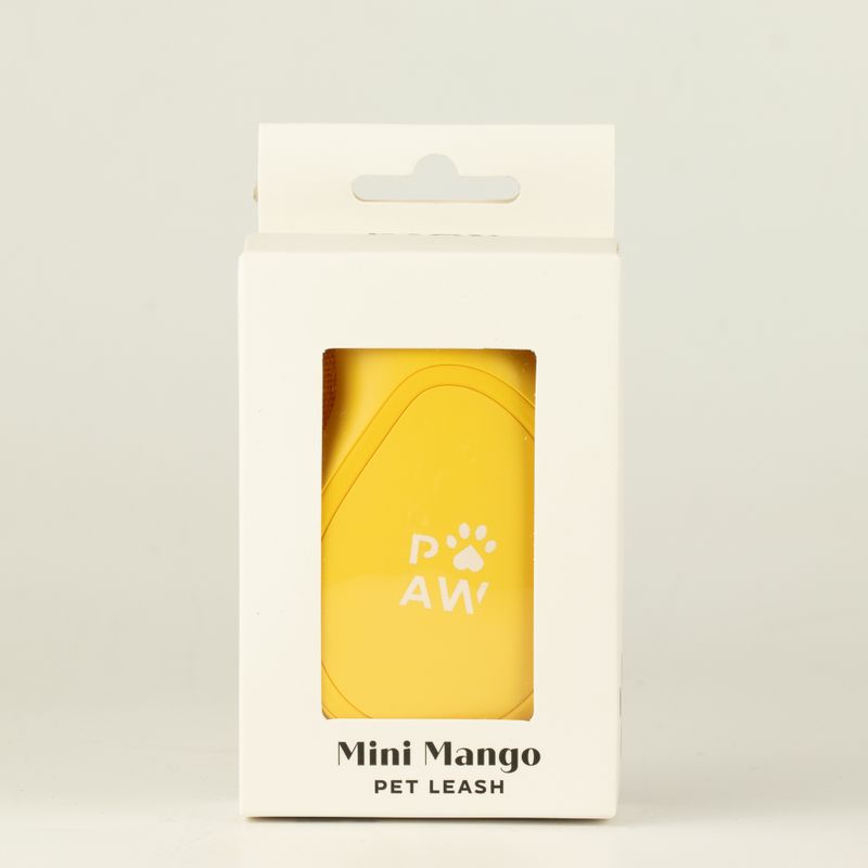 Paw Pet Leash - Mini Mango - Yellow - 3m