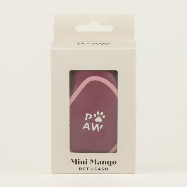 Paw Pet Leash - Mini Mango - Plum - 3m