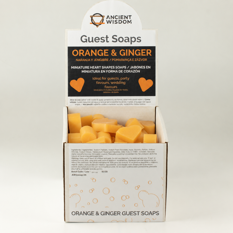 Heart Guest Soaps - Orange & Warm Ginger