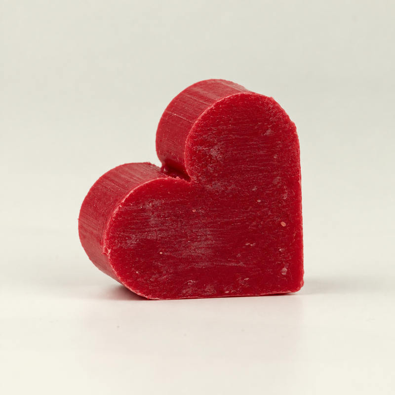 Heart Guest Soaps - Raspberry
