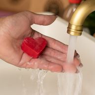 Heart Guest Soaps - Raspberry