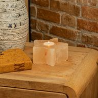 Salt Candle Holder - Star