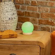 Quality USB Ball WHITE Salt Lamp - 9 cm (multi)