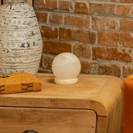 Quality USB Ball WHITE Salt Lamp - 9 cm (multi)