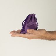 Quality Velvet Pouch - Purple 10x12cm