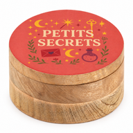 Round Enamelled Box - Petite Secrets