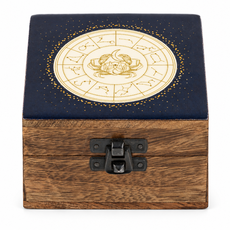 Small Enamelled Box - Cancer