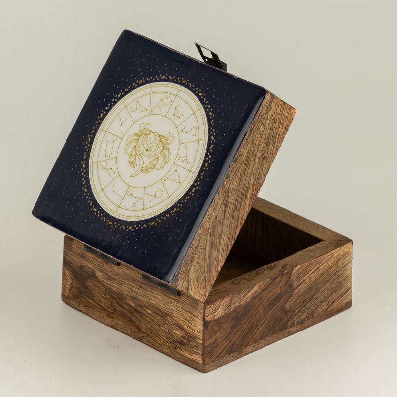 Small Enamelled Box - Cancer