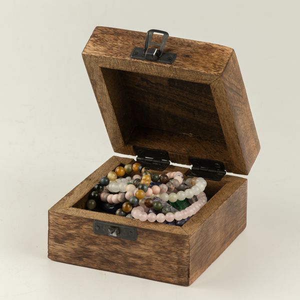 Small Enamelled Box -  Virgo