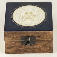 Small Enamelled Box - Virgo