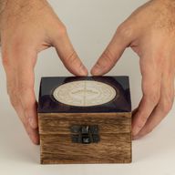 Small Enamelled Box - Sagittarius