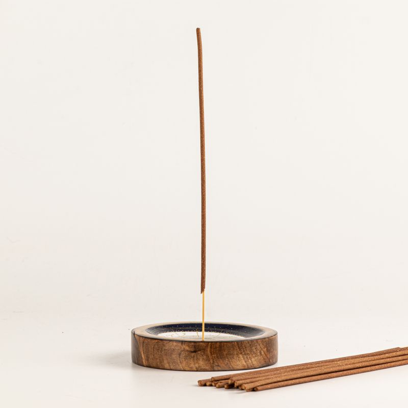 Stars Sign Mini Bowl & Incense Stick Holder - Cancer