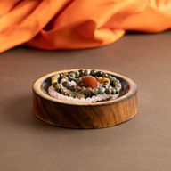 Stars Sign Mini Bowl & Incense Stick Holder - Aquarius