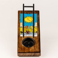 Large Sage Stick Heater Enamelled - The Moon
