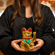 Very Gold Money Cat - 15cm