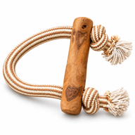 PAW Toys - Coffee Wood Chew - Loop & Tug