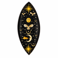 Enamel Incense Bowl - Aluminum - Enchanted Night Owl