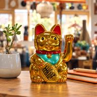 Very Gold Money Cat - 15cm