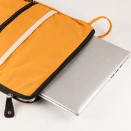 Canvas Large Laptop Pouch - Orange
