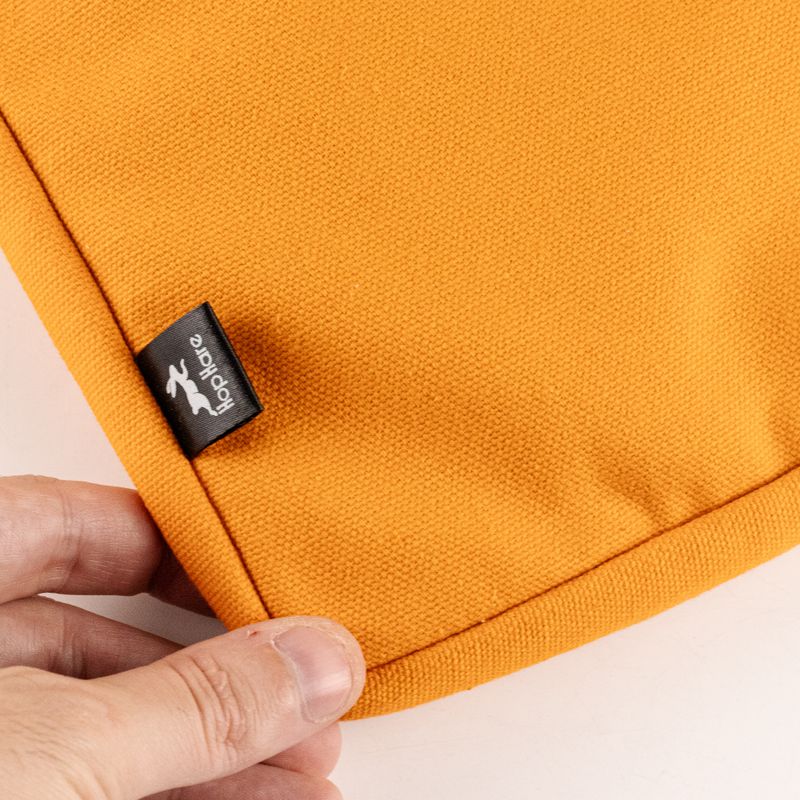 Canvas Large Laptop Pouch - Orange