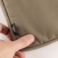 Canvas Travel Laptop Pouch - Olive