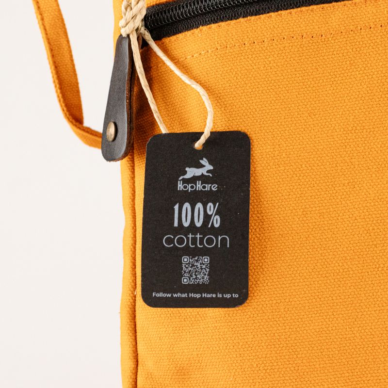 Canvas Travel Laptop Pouch - Orange